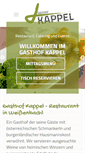 Mobile Screenshot of gasthof-kappel.at